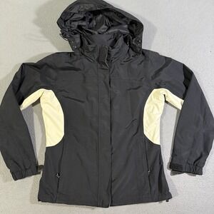 EDDIE BAUER WeatherEdge Waterproof Pullover Hooded Jacket‎ Windbreaker Medium